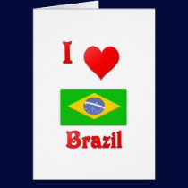 I Love Brazil cards