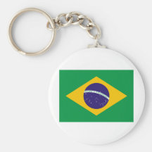 I Love Brazil Key Chains
