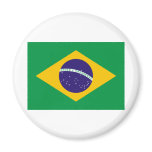 I Love Brazil Magnets