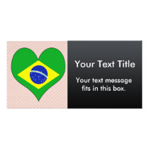 I Love Brazil Photo Greeting Card