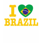 I love brazil t-shirts