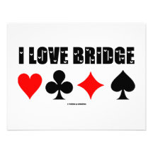 I Love Bridge (Bridge Game) Personalised Announcement