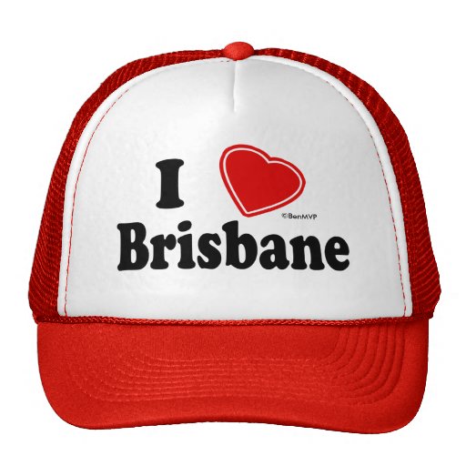 I Love Brisbane Mesh Hat