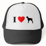 I Love Brittany Spaniels Hat