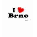 I Love Brno t-shirts