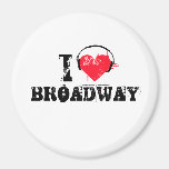 I love broadway magnet
