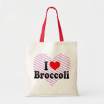 I Love Broccoli Canvas Bag