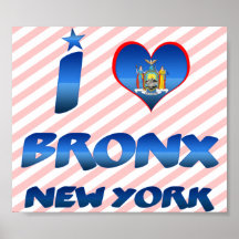 I love Bronx, New York Print