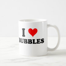 I Love Bubbles Mug