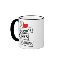 I Love Buenos Aires Mugs