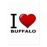 I LOVE BUFFALO,NY - NEW YORK POST CARD
