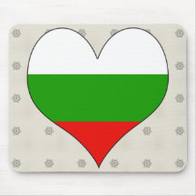I Love Bulgaria Mouse Pad