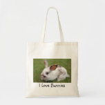 I love bunnies shopping bag