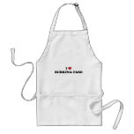 I Love Burkina Faso aprons