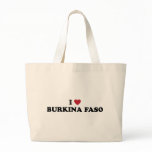I Love Burkina Faso bags