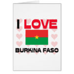 I Love Burkina Faso cards