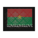 I love Burkina Faso Cool Post Card