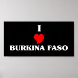I Love Burkina Faso posters