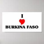 I Love Burkina Faso posters