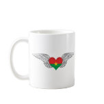 I Love Burkina Faso -wings mugs