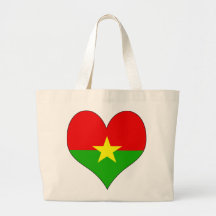 I Love Burkina Tote Bag