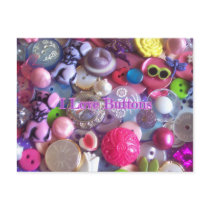 I Love buttons