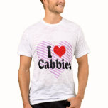 I Love Cabbies t-shirts
