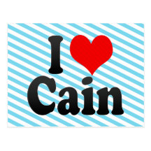 I love Cain Post Cards