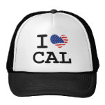 I love Cal Trucker Hats