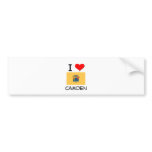 I Love Camden New Jersey Bumper Sticker