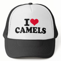 I love camels trucker hats