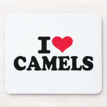 I love camels mousepads