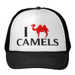 I Love Camels Trucker Hats