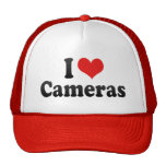I Love Cameras Mesh Hat