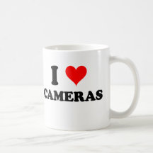 I Love Cameras Mug