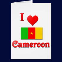I Love Cameroon cards
