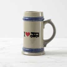 I love camping - camper mug