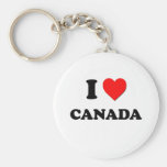 I love Canada Keychain
