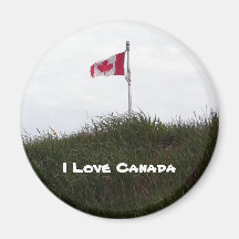 I Love Canada Magnet