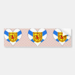 I Love Canada Nova Scotia Bumper Sticker