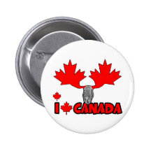 I love Canada Pin