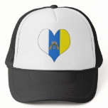 I Love Canary Islands hats