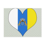 I Love Canary Islands postcards