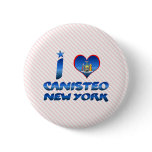 I love Canisteo, New York buttons