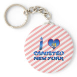 I love Canisteo, New York keychains