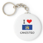 I Love Canisteo New York keychains