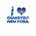 I love Canisteo, New York t-shirts