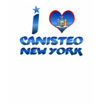 I love Canisteo, New York t-shirts