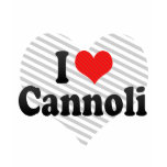 I Love Cannoli t-shirts