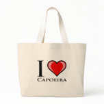 I Love Capoeira Tote Bag